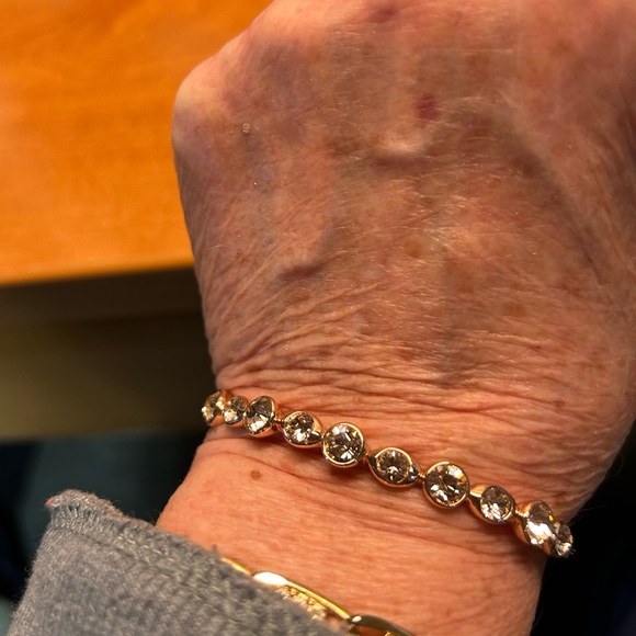 Givenchy Gold Crystal Bracelet - Picture 3 of 6